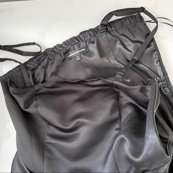 Womans Little Black Dress Express Studio Fit & Flare Cami Strapless Princess S - Picture 8 of 12